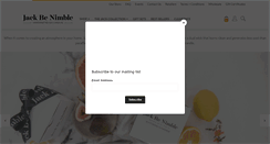 Desktop Screenshot of jackbenimblecandles.com